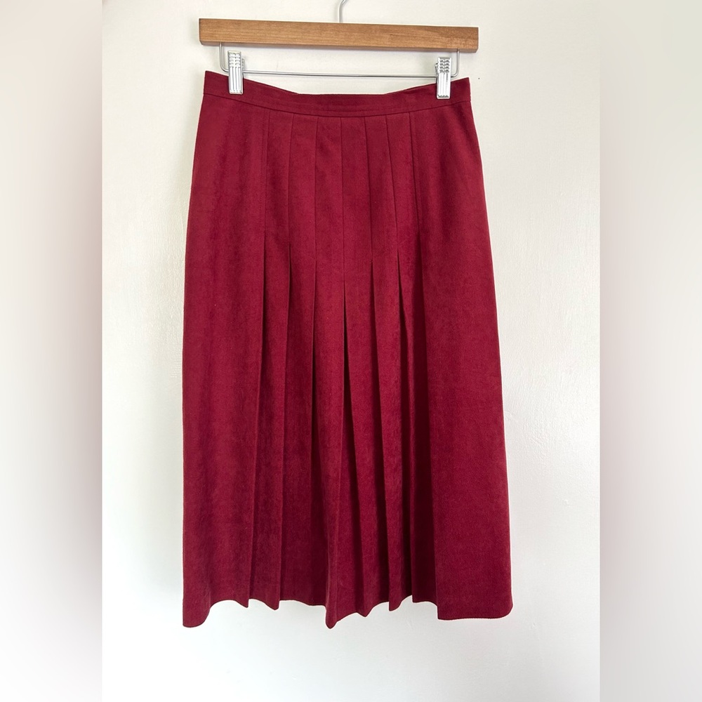 VINTAGE 70s Mister Leonard Pleated Skirt